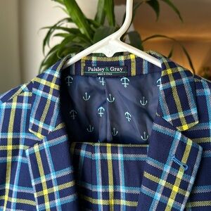 Paisley & Gray Men’s Plaid Blazer - Size 42R